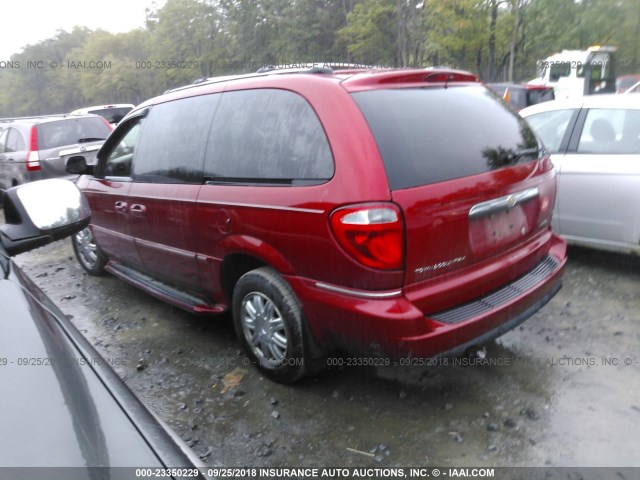 2A4GP64L67R125788 - 2007 CHRYSLER TOWN & COUNTRY LIMITED RED photo 3