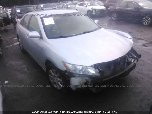 JTNBB46K073043874 - 2007 TOYOTA CAMRY NEW GENERAT HYBRID SILVER photo 1