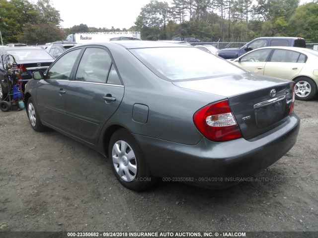 4T1BE30K14U342645 - 2004 TOYOTA CAMRY LE/XLE/SE Жасыл фото 3