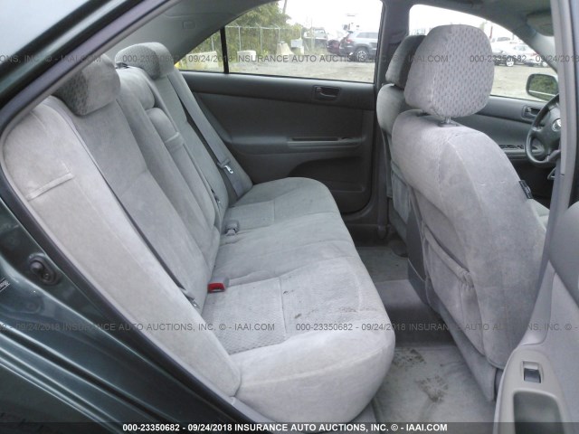 4T1BE30K14U342645 - 2004 TOYOTA CAMRY LE/XLE/SE Жасыл фото 8