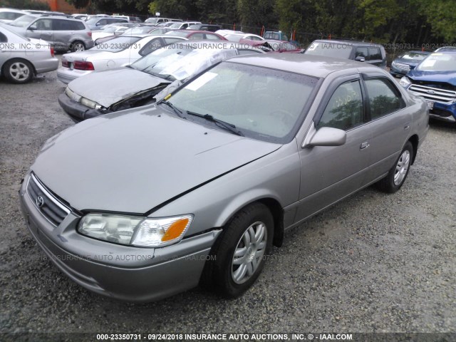 4T1BG22K71U115442 - 2001 TOYOTA CAMRY CE/LE/XLE 灰色 照片 2