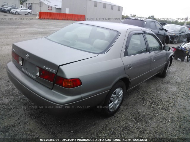 4T1BG22K71U115442 - 2001 TOYOTA CAMRY CE/LE/XLE 灰色 照片 4