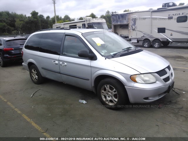 2D8GP74L93R173437 - 2003 DODGE GRAND CARAVAN EX SILVER photo 1