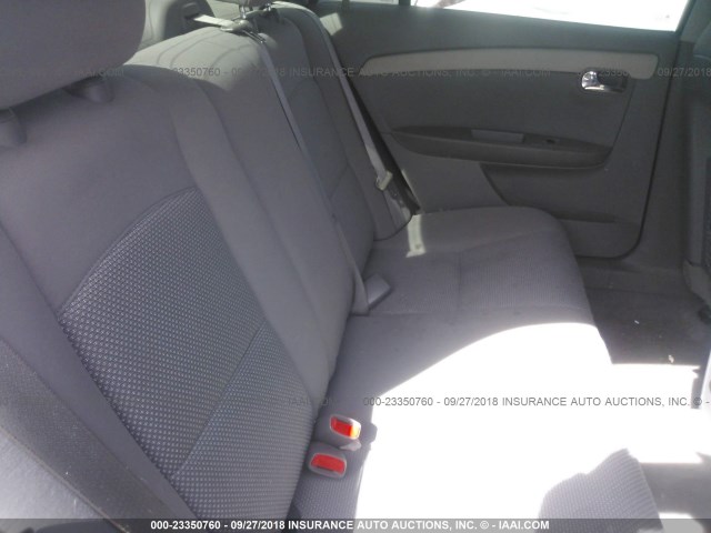 1G1ZC5EB1AF154200 - 2010 CHEVROLET MALIBU 1LT SILVER photo 8