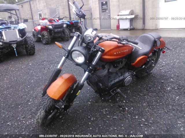 5VPMB36NXD3009441 - 2013 VICTORY MOTORCYCLES JUDGE Қызғылт сары фото 2