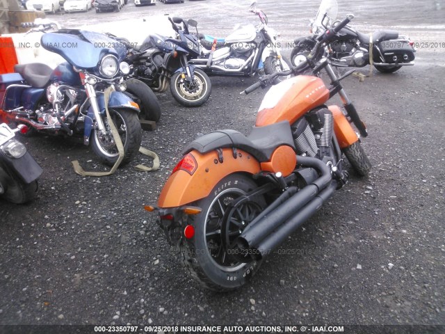 5VPMB36NXD3009441 - 2013 VICTORY MOTORCYCLES JUDGE Қызғылт сары фото 4