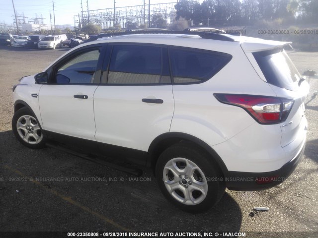 1FMCU0F79HUA50448 - 2017 FORD ESCAPE S WHITE photo 3