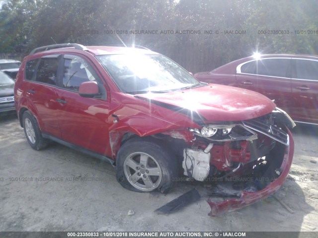 JA4MS31X47Z012239 - 2007 MITSUBISHI OUTLANDER ES/LS 红色 照片 1