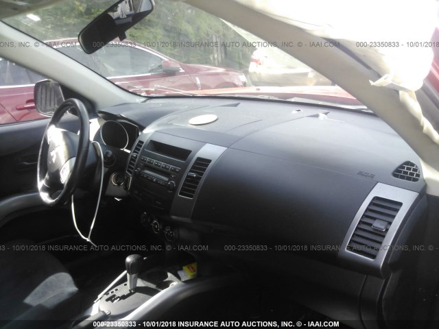 JA4MS31X47Z012239 - 2007 MITSUBISHI OUTLANDER ES/LS 红色 照片 5