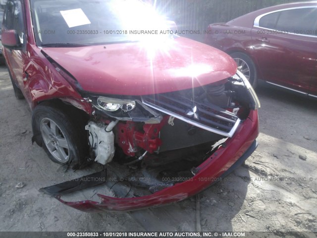 JA4MS31X47Z012239 - 2007 MITSUBISHI OUTLANDER ES/LS 红色 照片 6