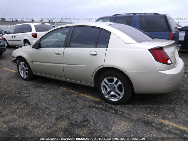 1G8AL52F04Z214735 - 2004 SATURN ION LEVEL 3 GOLD photo 3