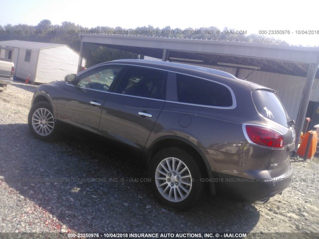 5GAEV23D79J116323 - 2009 BUICK ENCLAVE CXL Dark Brown photo 3