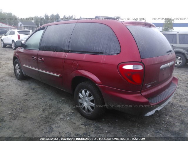 2A4GP54L86R852732 - 2006 CHRYSLER TOWN & COUNTRY TOURING RED photo 3