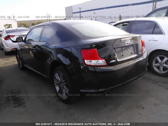 JTKJF5C79D3060896 - 2013 TOYOTA SCION TC 黑色 照片 3