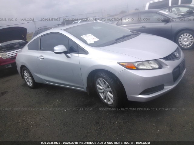 2HGFG3B15CH520001 - 2012 HONDA CIVIC EXL SILVER photo 1