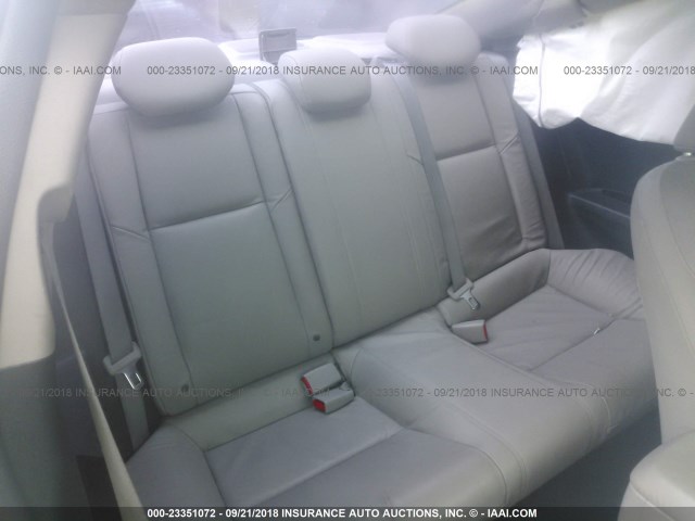 2HGFG3B15CH520001 - 2012 HONDA CIVIC EXL SILVER photo 8