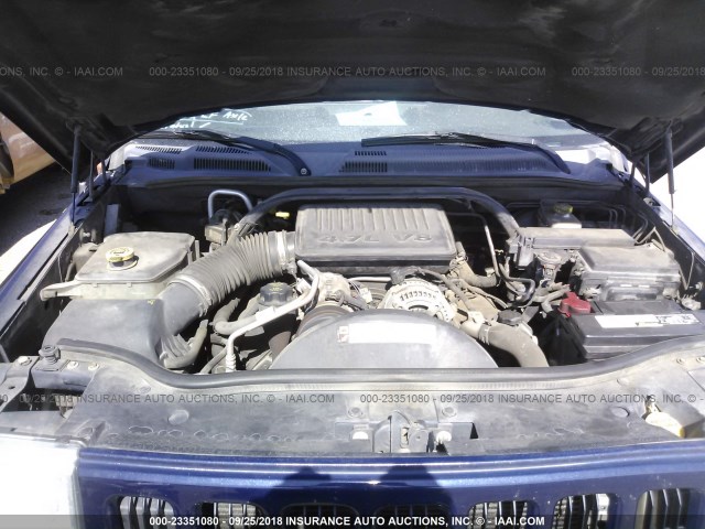 1J8HG48N46C127484 - 2006 JEEP COMMANDER Tünd mavi foto 10