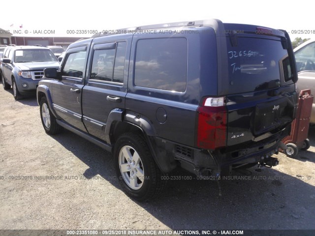 1J8HG48N46C127484 - 2006 JEEP COMMANDER Tünd mavi foto 3