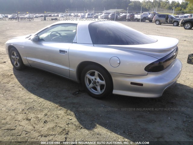 2G2FV22P0T2220313 - 1996 PONTIAC FIREBIRD FORMULA/TRANS AM SILVER photo 3