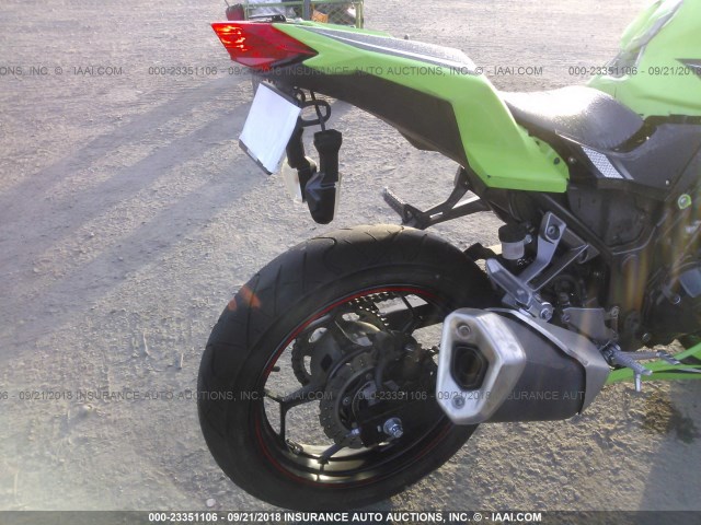 JKAEX8B19EDA08388 - 2014 KAWASAKI EX300 B GREEN photo 6