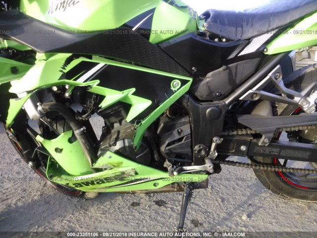 JKAEX8B19EDA08388 - 2014 KAWASAKI EX300 B GREEN photo 9