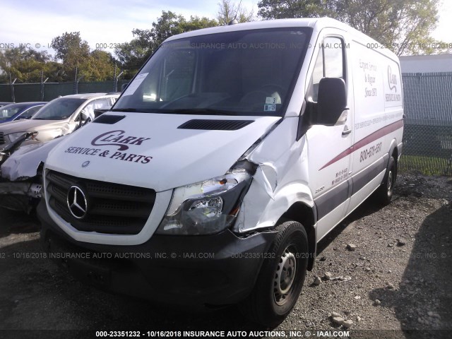 WD3PE7DC0F5983734 - 2015 MERCEDES-BENZ SPRINTER 2500 WHITE photo 2