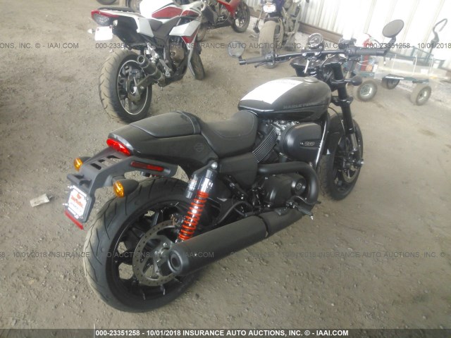 1HD4NCG60HC513336 - 2017 HARLEY-DAVIDSON XG750A A BLACK photo 4