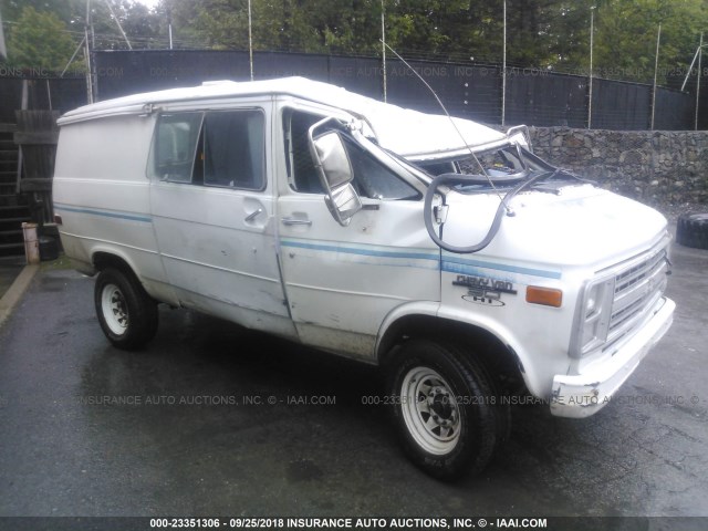 2GCGG35J7K4142784 - 1989 CHEVROLET G30 WHITE photo 1