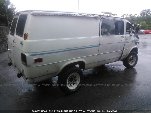 2GCGG35J7K4142784 - 1989 CHEVROLET G30 WHITE photo 4