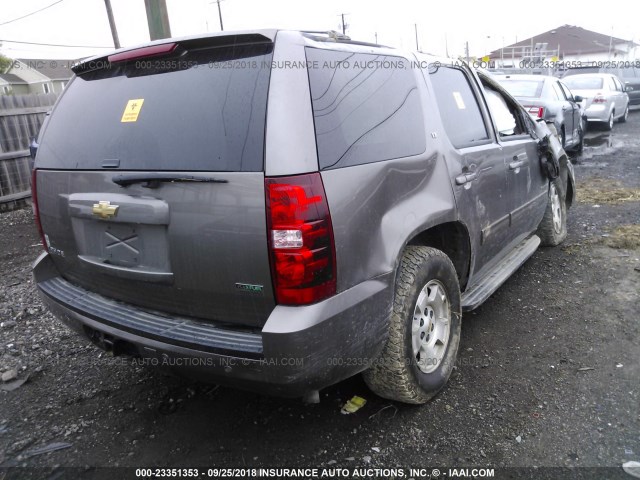 1GNSKBE03BR345228 - 2011 CHEVROLET TAHOE K1500 LT TAN photo 4