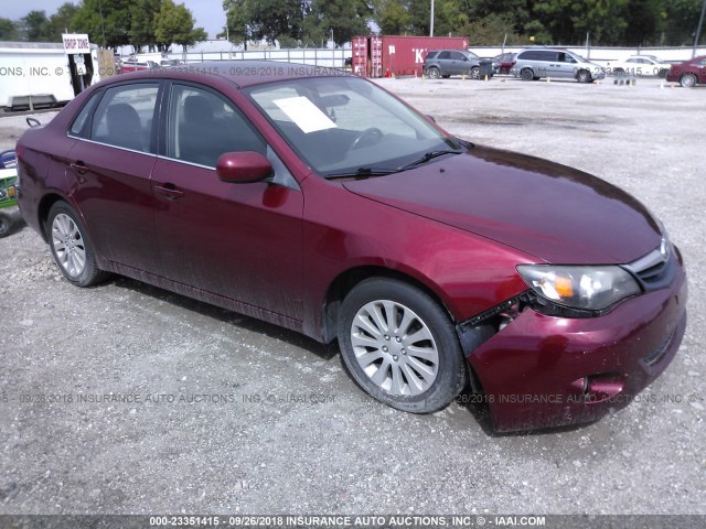 JF1GE6B60BH512839 - 2011 SUBARU IMPREZA 2.5I PREMIUM RED photo 1