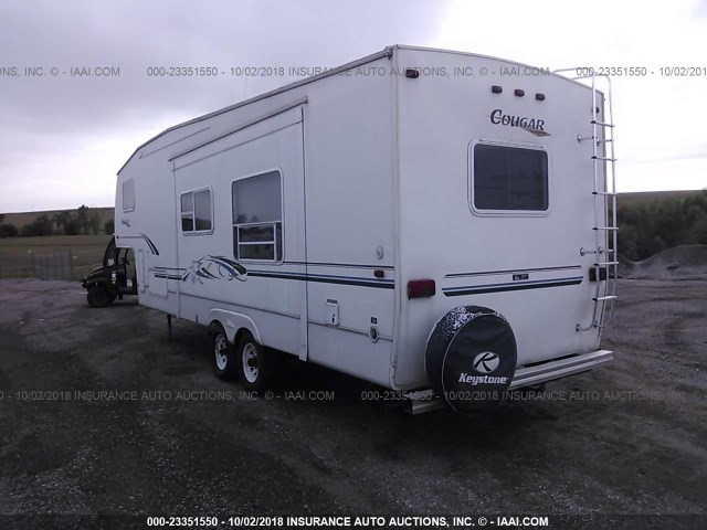 4YDF2812612027566 - 2001 COUGAR C281EFS  WHITE photo 3