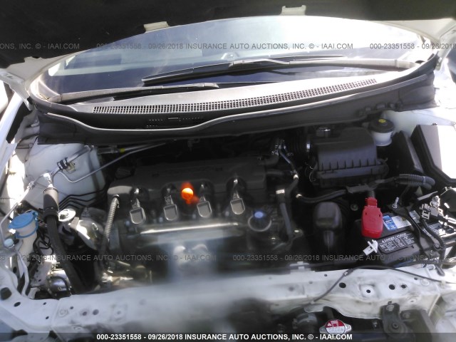 19XFB2F9XEE274147 - 2014 HONDA CIVIC EXL 白色 照片 10