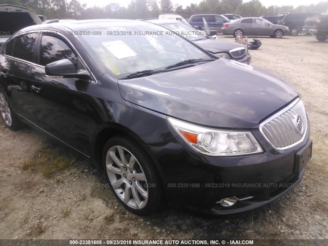 1G4GJ5E30CF178242 - 2012 BUICK LACROSSE TOURING BLACK photo 1