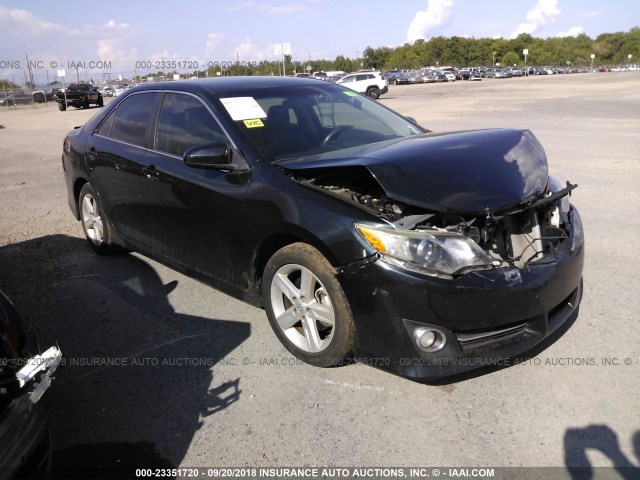4T1BF1FK3CU511801 - 2012 TOYOTA CAMRY SE/LE/XLE 深蓝色 照片 1