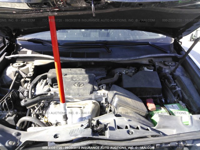 4T1BF1FK3CU511801 - 2012 TOYOTA CAMRY SE/LE/XLE 深蓝色 照片 10