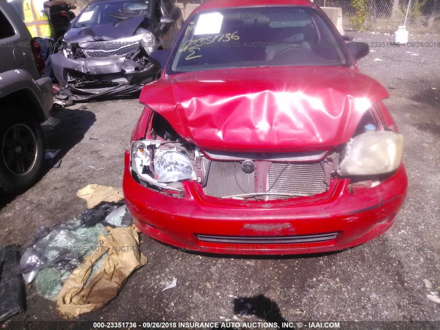 2HGEJ6322XH101034 - 1999 HONDA CIVIC CX RED photo 6