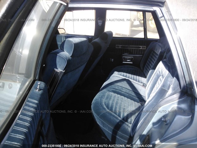 1G1BU51H6HX189635 - 1987 CHEVROLET CAPRICE CLASSIC BROUGHAM Light Blue photo 8