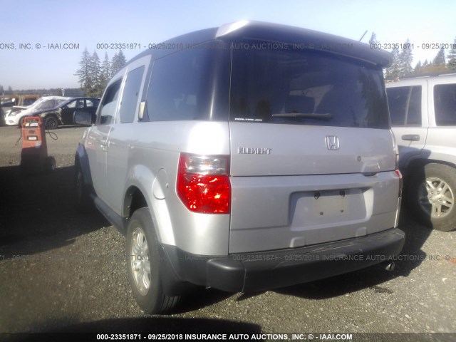 5J6YH28797L007847 - 2007 HONDA ELEMENT EX SILVER photo 3