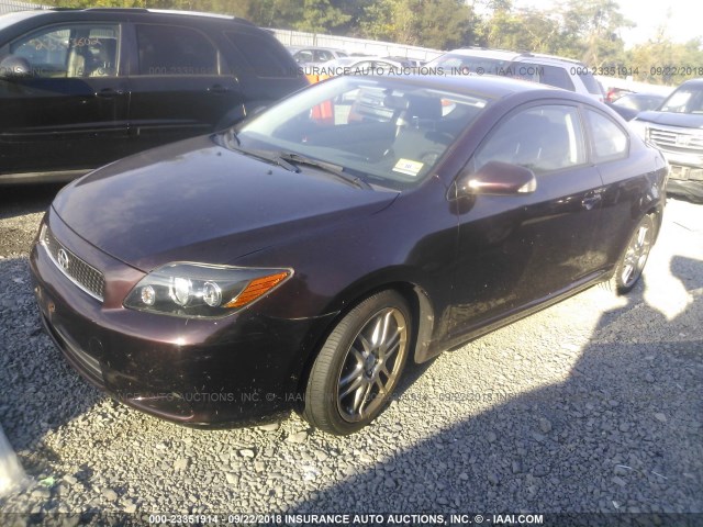 JTKDE167090299198 - 2009 TOYOTA SCION TC 栗色 照片 2