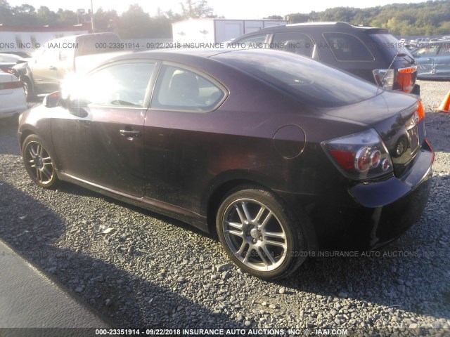JTKDE167090299198 - 2009 TOYOTA SCION TC 栗色 照片 3