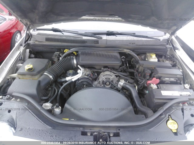 1J4GS48K45C663237 - 2005 JEEP GRAND CHEROKEE LAREDO/COLUMBIA/FREEDOM 银色 照片 10