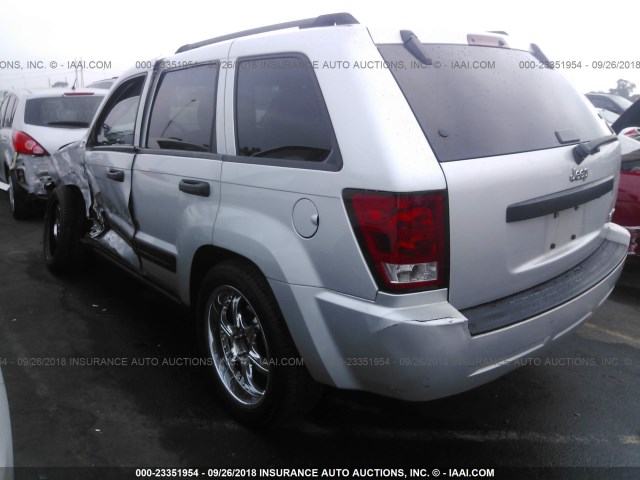 1J4GS48K45C663237 - 2005 JEEP GRAND CHEROKEE LAREDO/COLUMBIA/FREEDOM 银色 照片 3