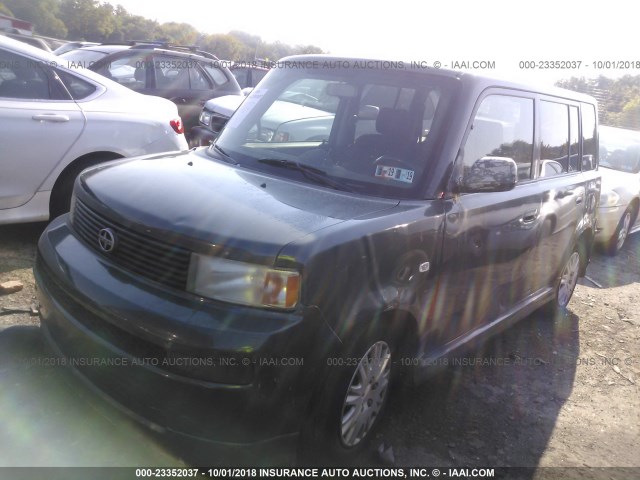JTLKT324854008921 - 2005 TOYOTA SCION XB Сұр фото 2