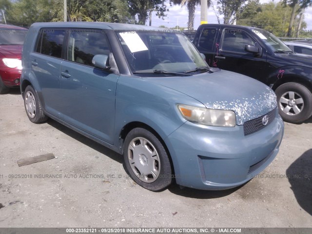 JTLKE50E381024791 - 2008 TOYOTA SCION XB Azul claro foto 1