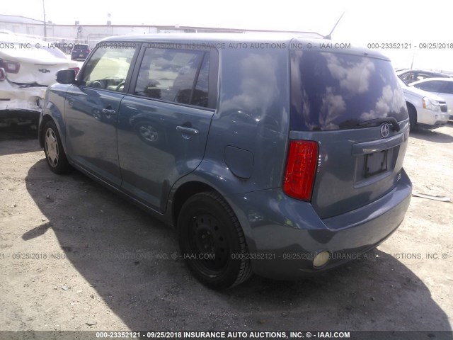 JTLKE50E381024791 - 2008 TOYOTA SCION XB Azul claro foto 3