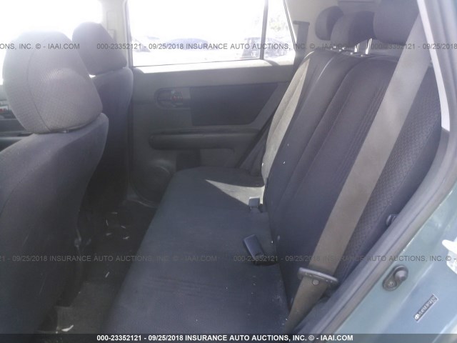 JTLKE50E381024791 - 2008 TOYOTA SCION XB Azul claro foto 8