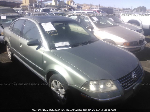 WVWRH63B02P120746 - 2002 VOLKSWAGEN PASSAT GLX 绿色 照片 1