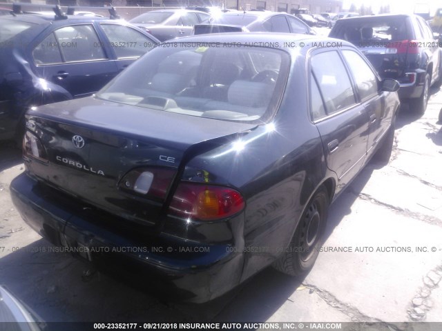 1NXBR12EXXZ259011 - 1999 TOYOTA COROLLA VE/CE/LE 绿色 照片 4