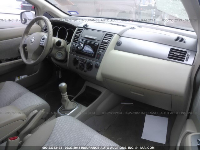 3N1BC11E17L418342 - 2007 NISSAN VERSA S/SL TAN photo 5